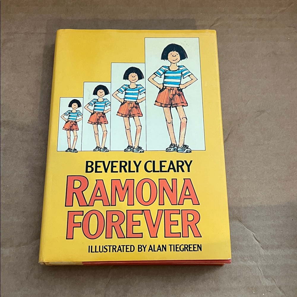 Vtg Ramona Forever book